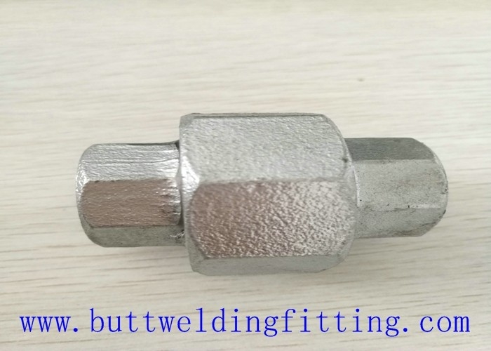 Plated Galvanized Male Thread Pipe Tube Fitting Brass Hexagon Nipple