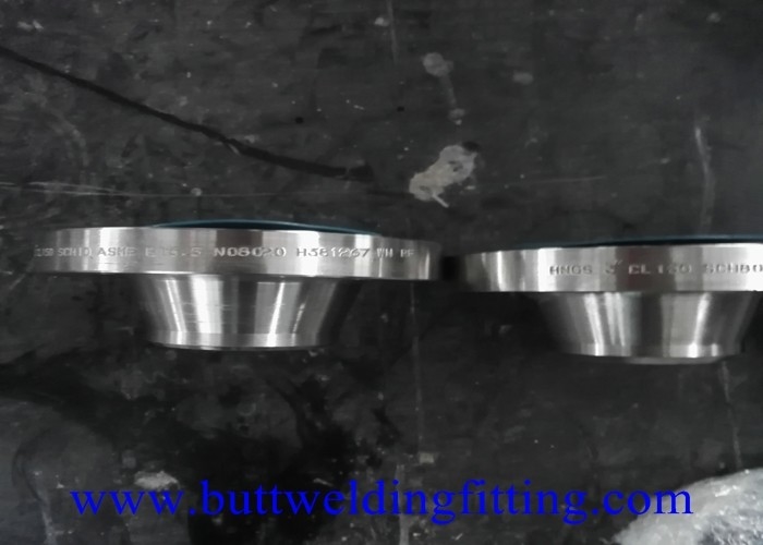 ASME B16.5 150# 3'' Forged Steel Flanges Nickel Alloy NO8020 Welding Neck Flanges