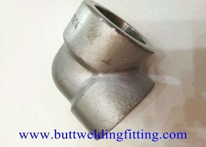 Forged Stainless Steel 2'' 90 Degree Socket Weld Elbow 3000#  A 182 F316