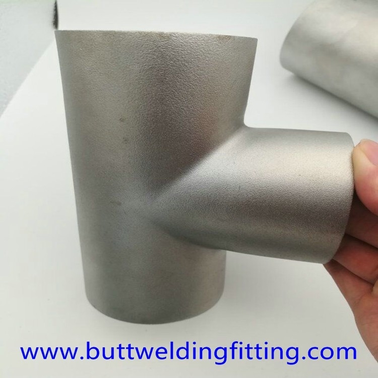 Dn15-3000 Stainless Steel Tee , Astm A234 Gr Wpb Butt Weld Reducing Tee