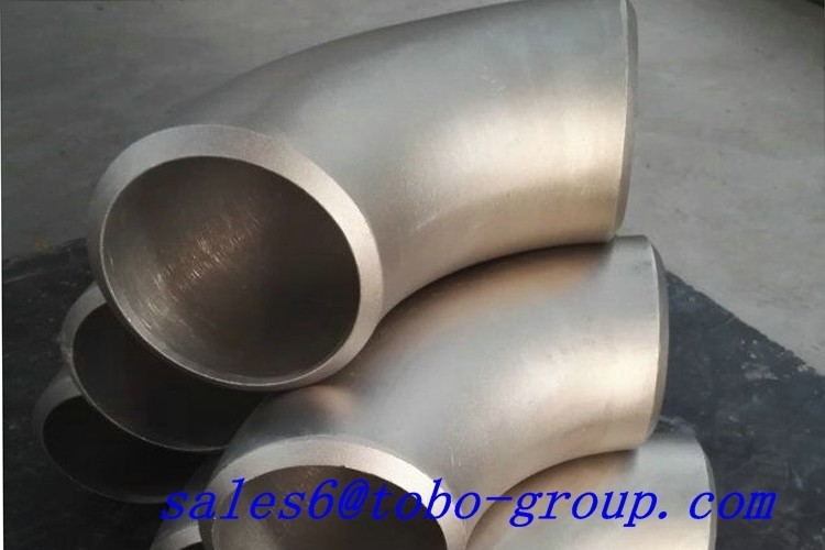 Long Radius 90 Degree Titanium Elbow 1.5D 3 1/2'' SCH 80 Ti Alloy R50550/GR.3 ASTM