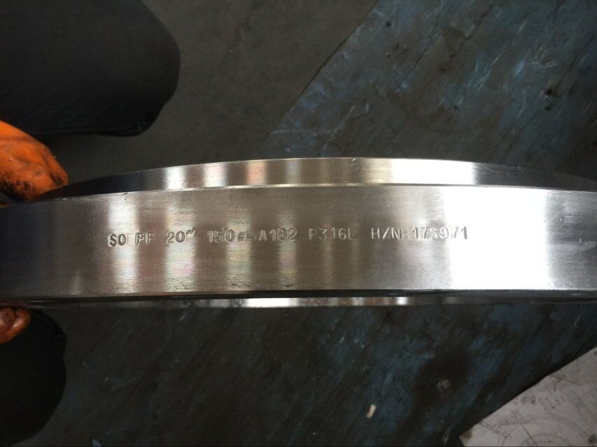 DN150 6" Socket Weld Flange 600# ASTM A312 UNS S30815 Sch5s - Schxxs