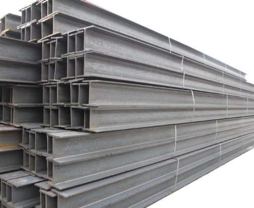 SS400,SS490 100*100-900*300mm H shape steel structure column beam H-beam Structural steel H beams for industry