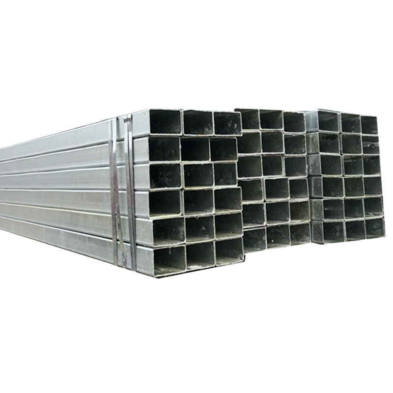 ASTM A36 A210-C 1.0033 BS 1387 MS Hollow Section Steel Pipe Welded Gi Hot Dip Galvanized Steel Square Pipes Round Tube