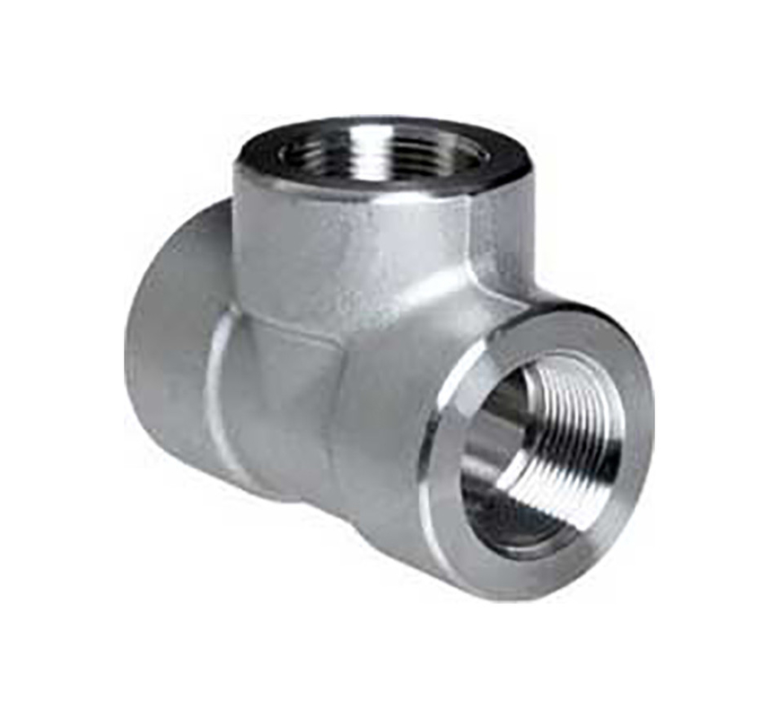 Factory Provides Butt Welded Pipe Steel Tee Elbow Threaded Tee Pipe Fittings