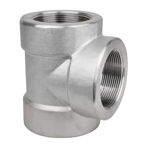 ASME B16.11 Forged Pipe Fittings VIBRANT Forged Butt Welded Tee