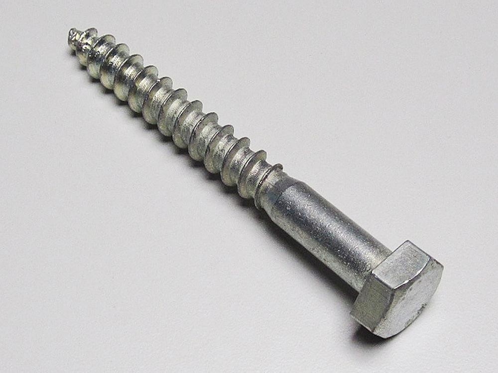 High Strength Din 571 Hex Screw Fasteners M6-M12 Stainless Steel 304 For Wood House