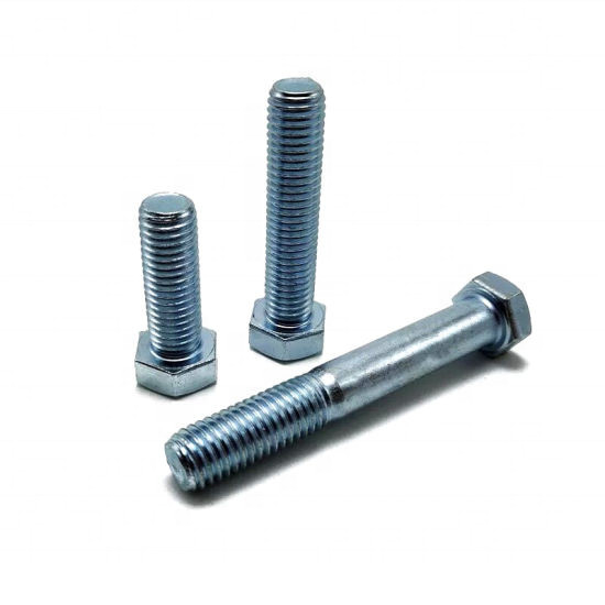 High Strength OEM/ODM Fastener DIN933/931 Steel Hex Head Bolt With Good Price And High Quality