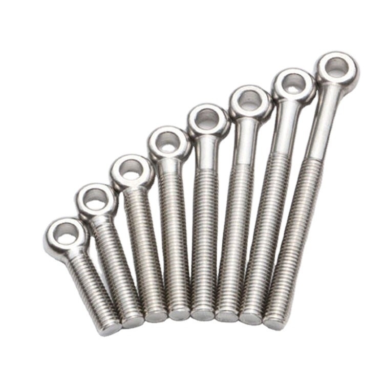 Fastener Lifting Eye Bolts Metric GB 798 Stainless Steel Eye Bolt
