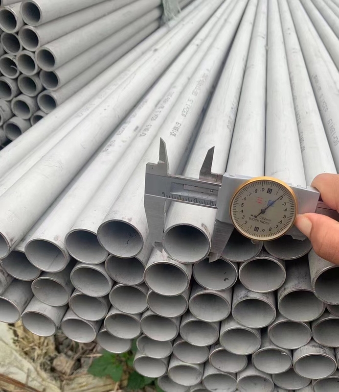 304 316 Mirror Polished Seamless Stainless Steel Pipe Tube Food Grade Sanitary Piping