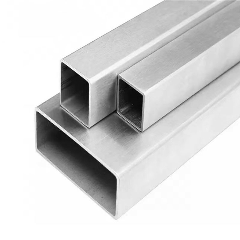 Rectangular Stainless Steel Tube AISI SS Hollow Stainless Steel Square Pipe Tube