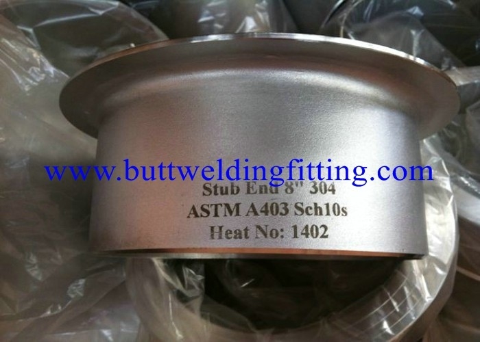 Threaded Flanges Tube SS Stub End ASME B36.10M 1/8 Inch - 48 Inch