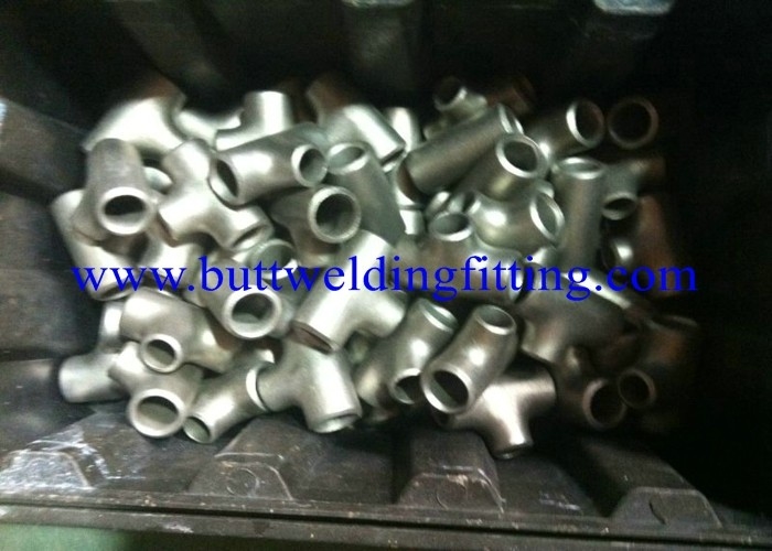 Weld Pipe Fittings Duplex Stainless Steel Pipe Tee A815 Uns S31803, S32750, S32760