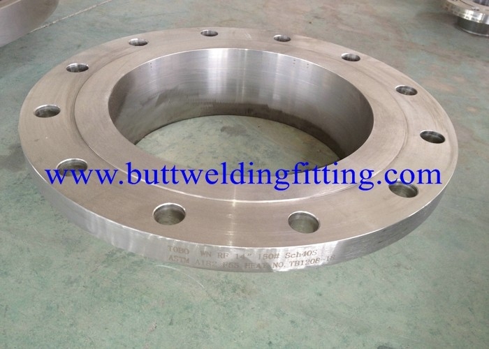 Stainless Steel Slip On Weld Flange With JIS B2261 , SS304 / 304L SS316 / 316L