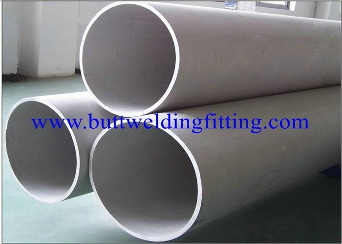 304L / 316L Stainless Steel Seamless Pipe For Fluid , Solid Annealed / Pickling