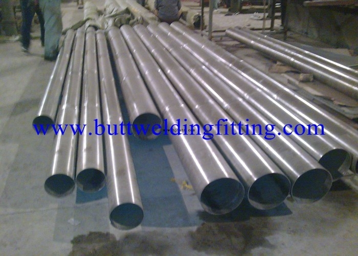 Chemical 6 Inch Steel Round Pipe , Weld Titanium Thin Wall Steel Pipe