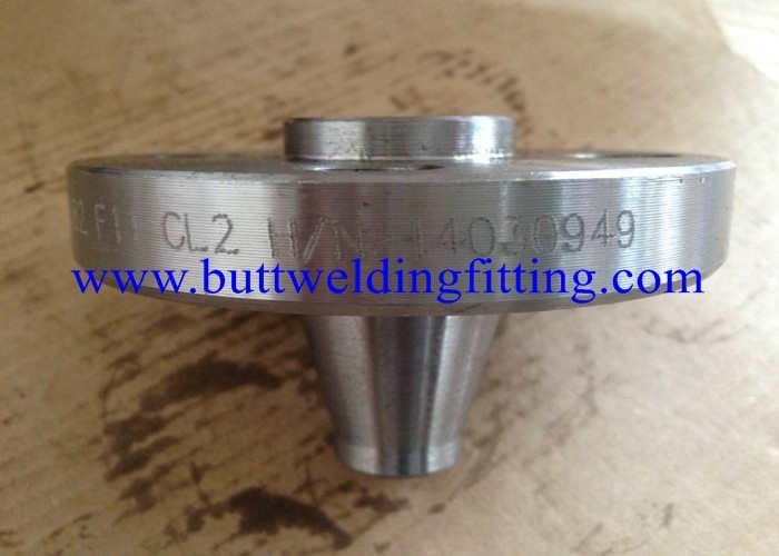 Custom Silver ASTM / ASME Forged Steel Flanges Long Weld Neck Flanges Type