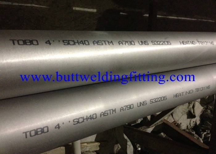 ASTM A790 Duplex F51 SS Pipe Galvanized Stainless Steel Seamless Tubing