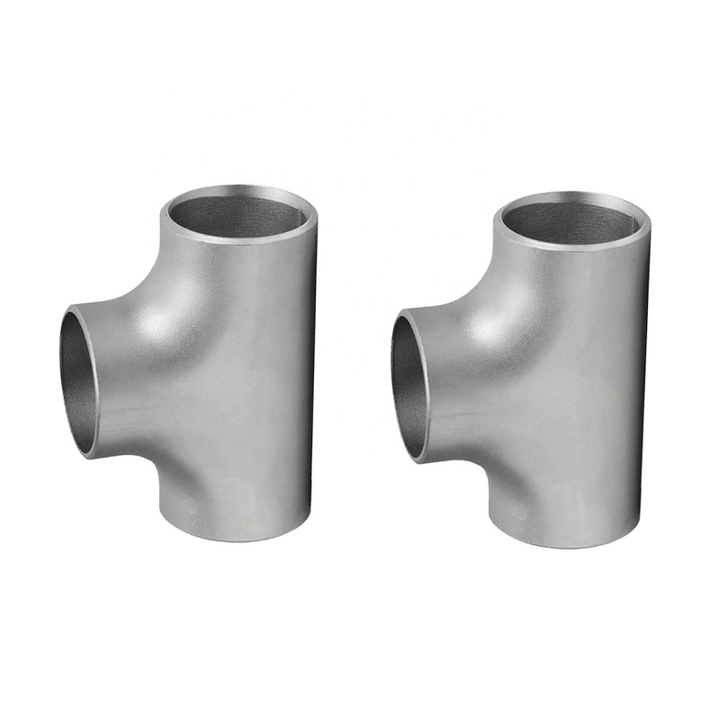 Stainless Steel 90 Degree Asme Fabricated Equal Tee Astm B363 Gr.2 Titanium Equal Tee