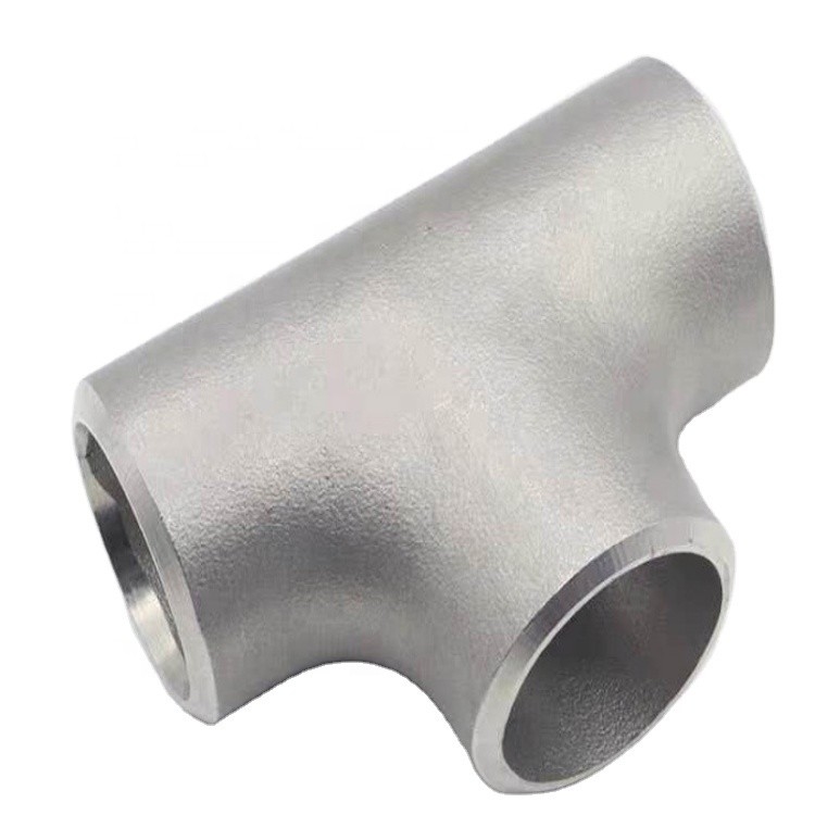 DIN standard CUNI 90/10 1 1/2" inch 20 Bar Galvanized copper tee pipe fittings
