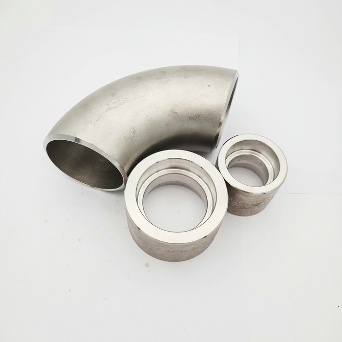 Stainless Steel Pipe Fittings 2507 Duplex Stainless Steel Seamless 3/4'' SCH10s 90 Degree Elbow