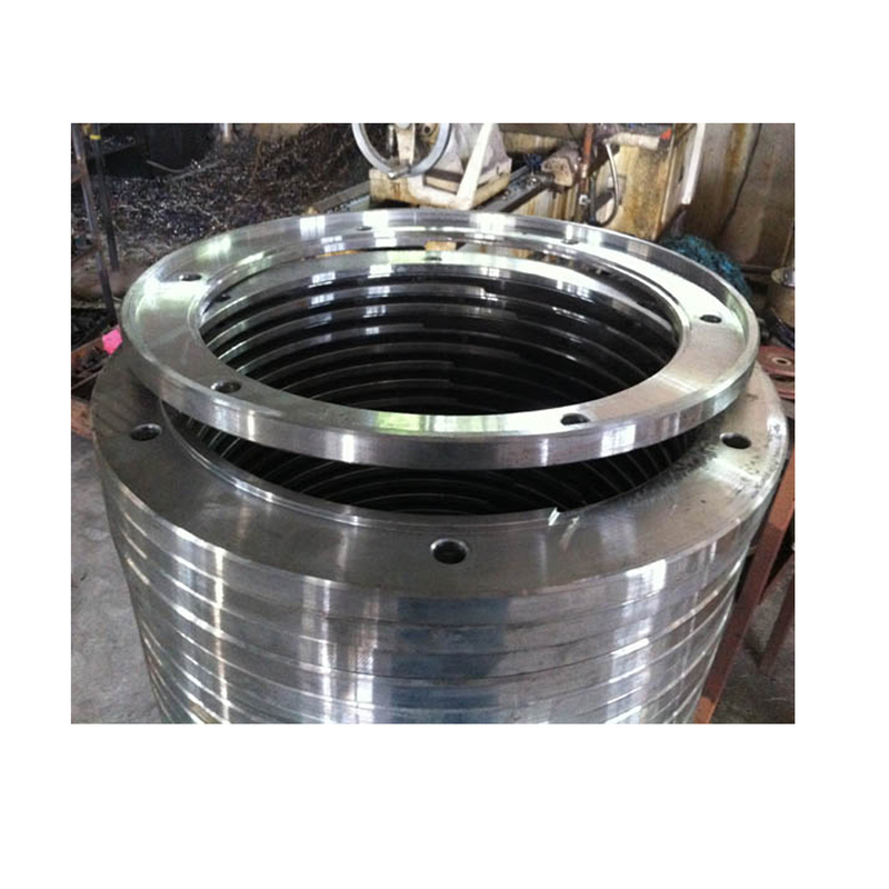 Made In China Professional Train Connecting Plate Factory Custom Three-Step Outer Gear Ring Snap Ring Ring Forging