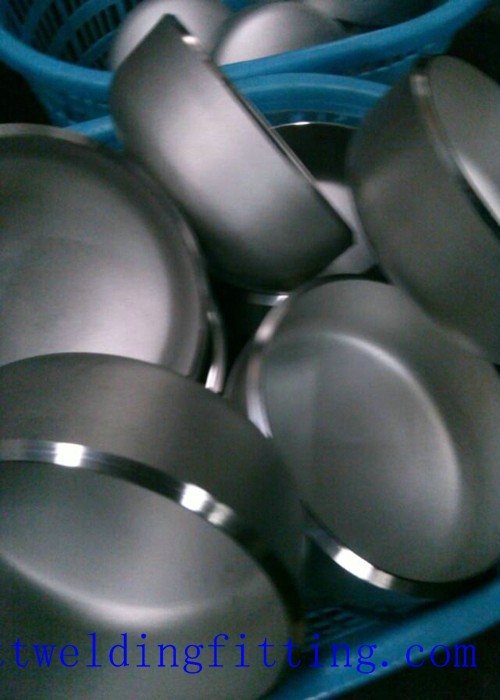 Seamless Sch40s Stainless Steel Pipe Caps Astm A403 Wp304 / 304L