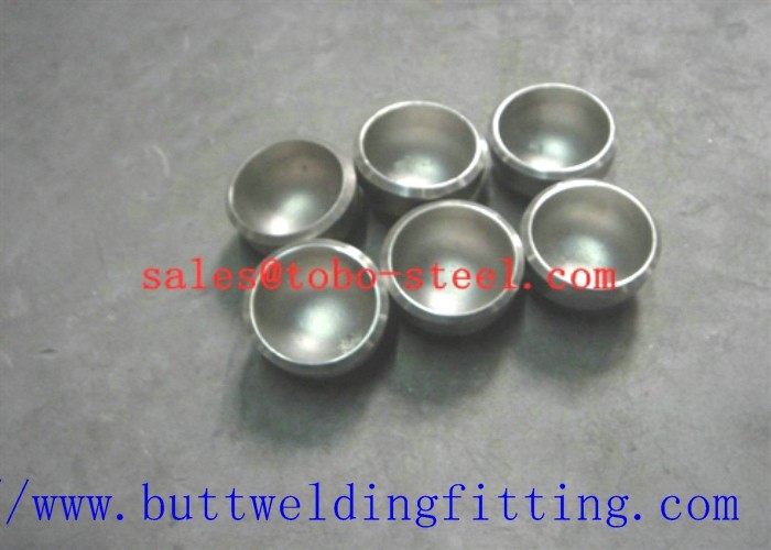 Seamless Sch40s Stainless Steel Pipe Caps Astm A403 Wp304 / 304L