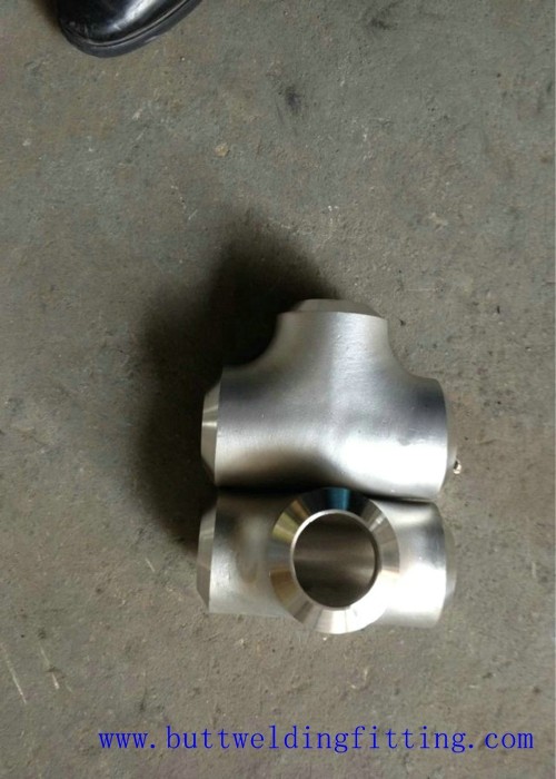 Threaded Stainless Steel Tee with Tensile Strength 1000°F Temperature Rating Light Weight