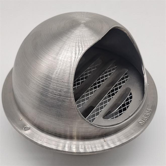 10 Inch Air Vent Cap Cover Stainless Steel Round Kitchen Wall Exhaust Waterproof Ventilation Mushroom Pipe