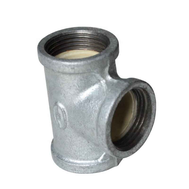 Normal Pipe Thread Female Tee Pipe Fittings 1/2