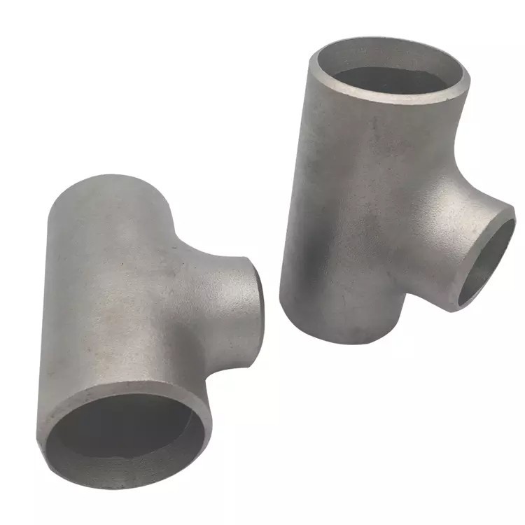 Steel Pipe Fittings Tee Nickel Alloy Seamless Equal Tees 1'' Monel 400 Sch 40