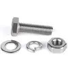 DIN931 / DIN933 Hexagon Bolt Nut Type M4 M5 M6 M8 Steel Nut Hexagon Nut Bolt