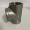 High quality 304 / 316L stainless steel reducing/equal tee internal thread threaded tee pipe fittings