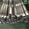 Decorative Ss 316 Ss 304 SS 201 Hollow Section Rectangle Hairline Stainless Steel Square Tube Pipe