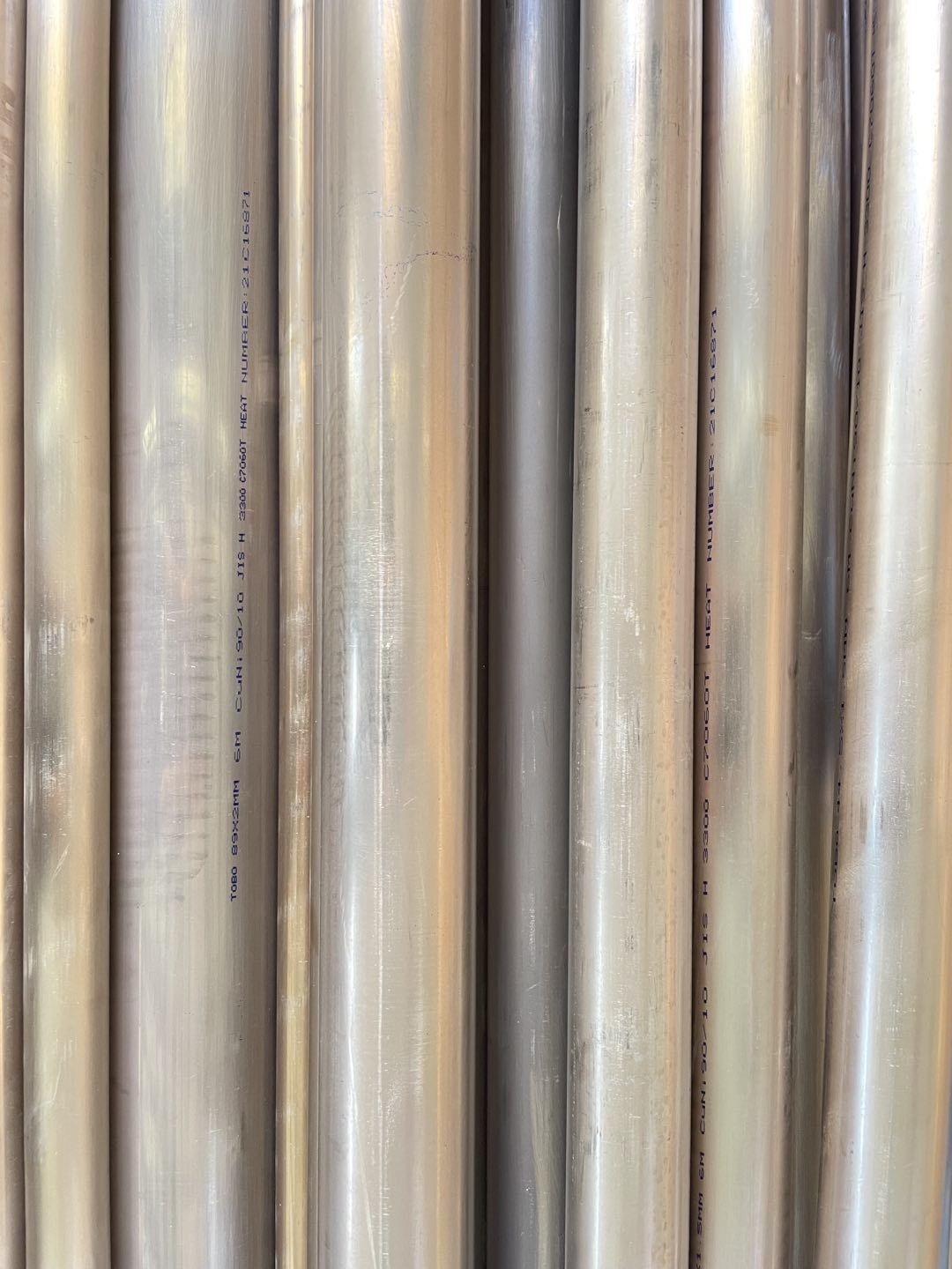 ASTM B111 C70600 C71500 CuNi70/30 Copper Nickel Pipe / CuNi90/10 Copper Pipe / Copper Tube