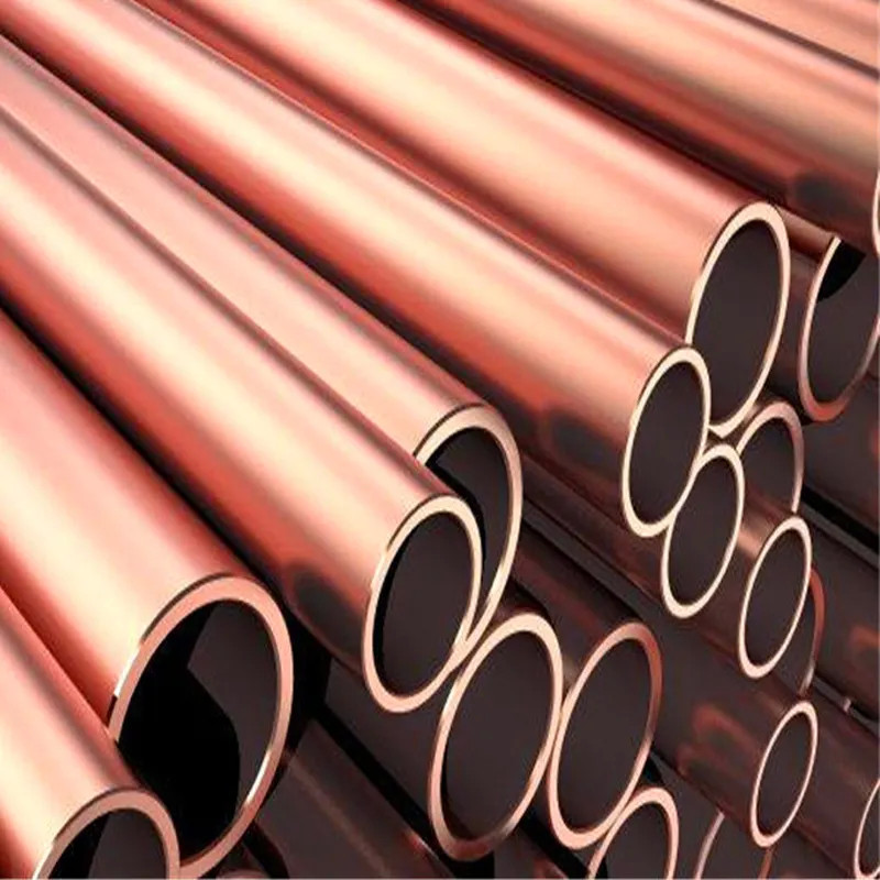 Red Copper 99% Pure Copper Nickel Pipe 20mm 25mm Copper Tubes / Pipe 1/4 Price