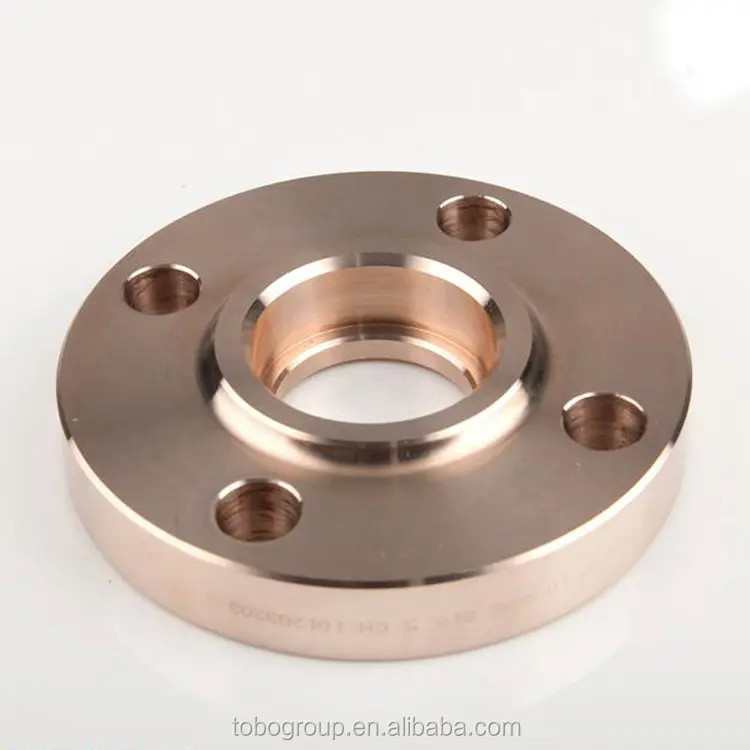Customized 150lbs Copper Nickle Carbon Steel C70600 Slip On Flange Weight With Drawing