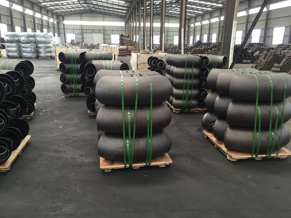 ASME B16.9 A234 SCH 40 STD 90 Degree MS 1.5D Long Radius Butt Welded Carbon Steel Pipe Fittings Bend LR Seamless Elbows