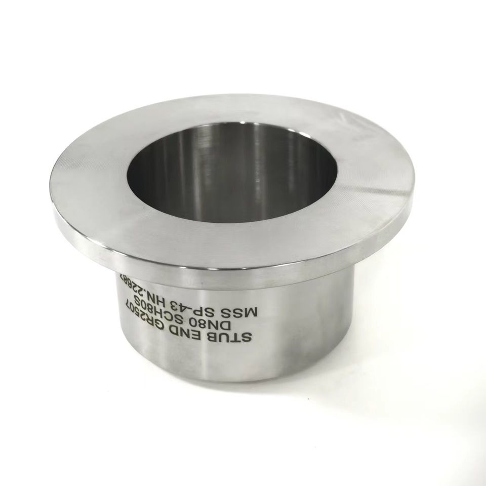 METAL High Quality Super Duplex Steel Stainless Steel S32205 S31803 Pipe Fittings Lap Joint Flange Type A Stub End