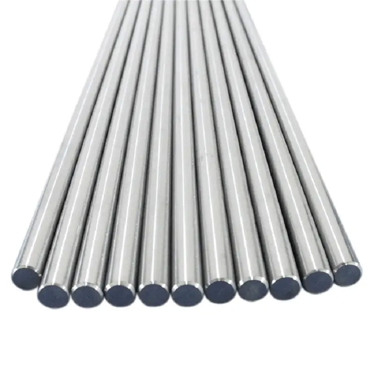 Ti6al4v Grade 5 Titanium Alloy Rod Round Square Hexagon Flat Angle Bar Huel Bars With Steel Bars