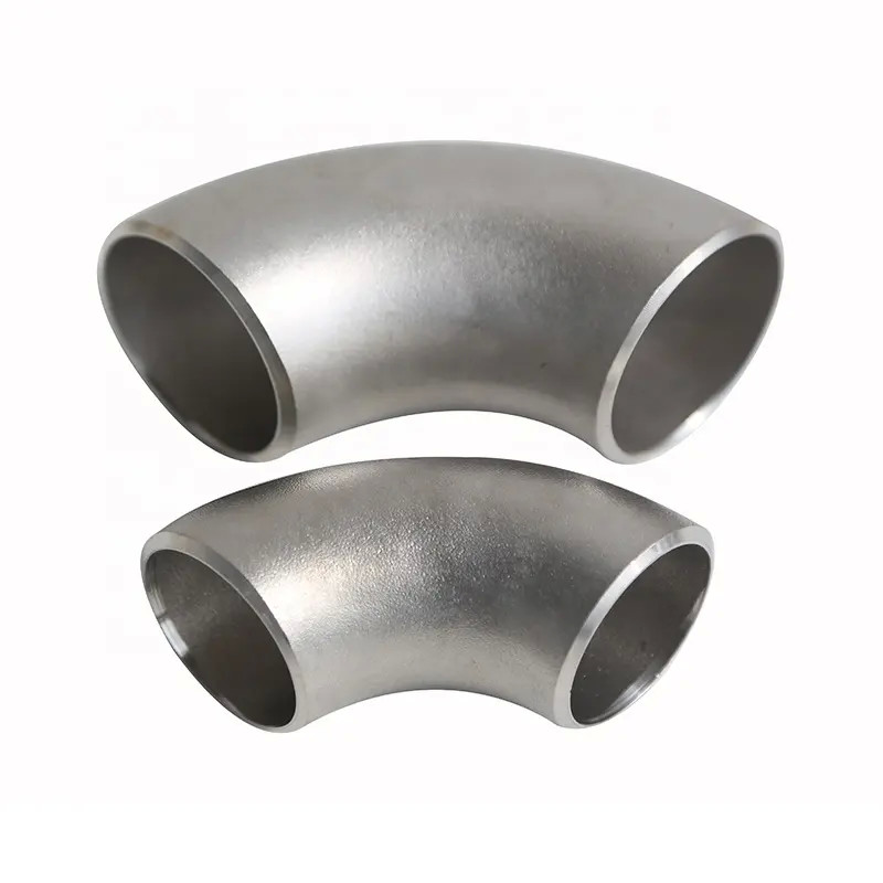 Stainless Steel Elbow Pipe Fittings 90 Degree 4inch Sch40 Long Radius Elbow