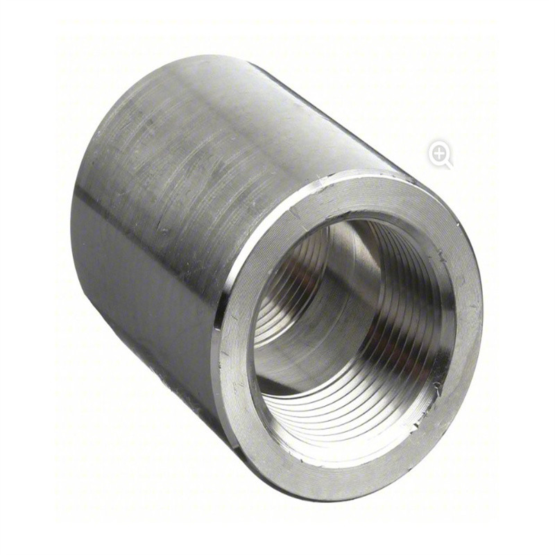 Stainless Steel SS304/SS316 BSP/BSPT/BSPP/NPT Threaded Full Coupling Of Pipe Fittings