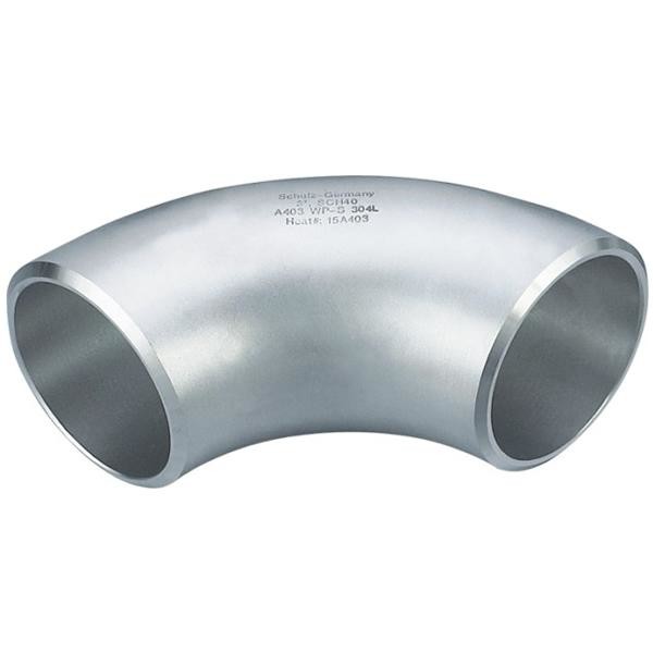 SUS304 SUS316 Stainless Steel Elbow Butt-Weld Long Radioa 180 Degree Pipe Fittings 3 Inch SCH40 Eblow