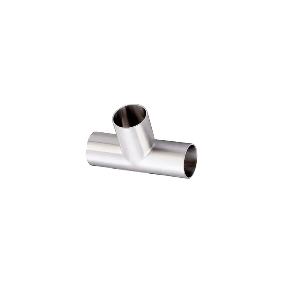 Stainless Steel Sanitary Butt Weld Fittings Eccentric Elbow Tee Pipe Fitting 1/2