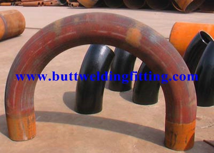 High Pressure Carbon Steel Pipe 180 Degree Bending API Seamless Pipe Painted