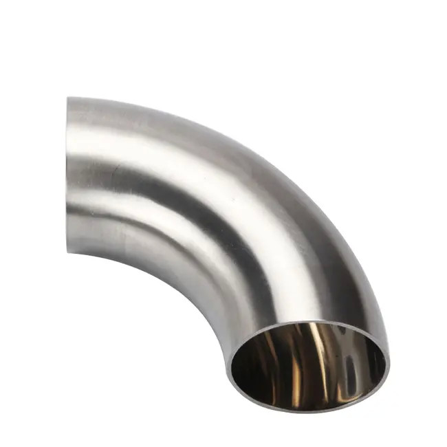 BW LR 180 Degree Stainless Steel Elbow 304 316l Stainless Steel Butt Weld Fitting