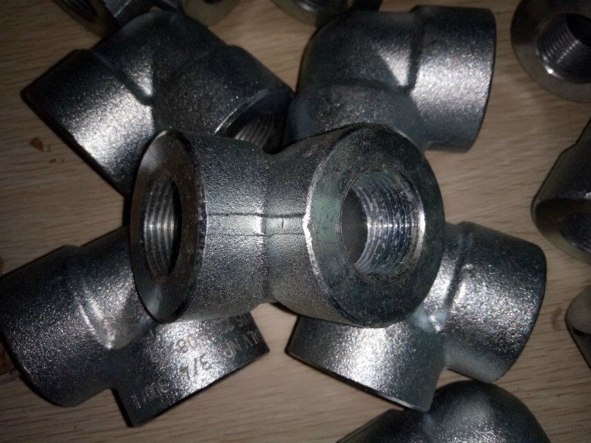 ASTM A105 Galvanized 90 degree Forged Pipe Fittings 3/4 Inch Elbow