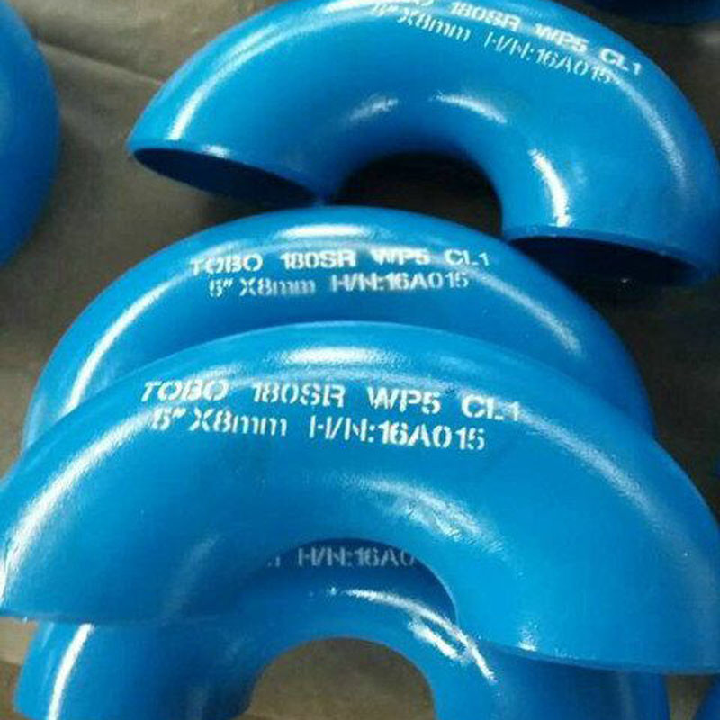 Butt Weld Carbon Steel Elbow 180  Degree Elbow Pipe Fittings ANSI B16.9