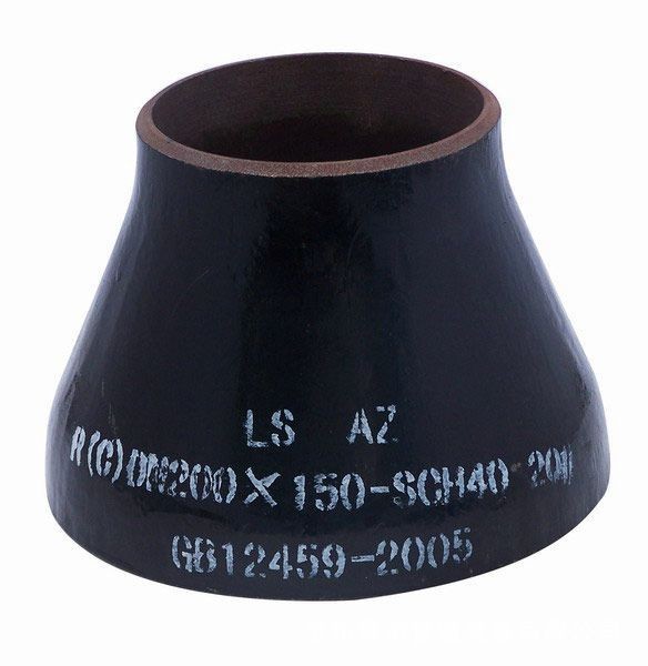 BW Fittings A234M WP22 Seamless Concentric Reducer Black 2''x1'' STD